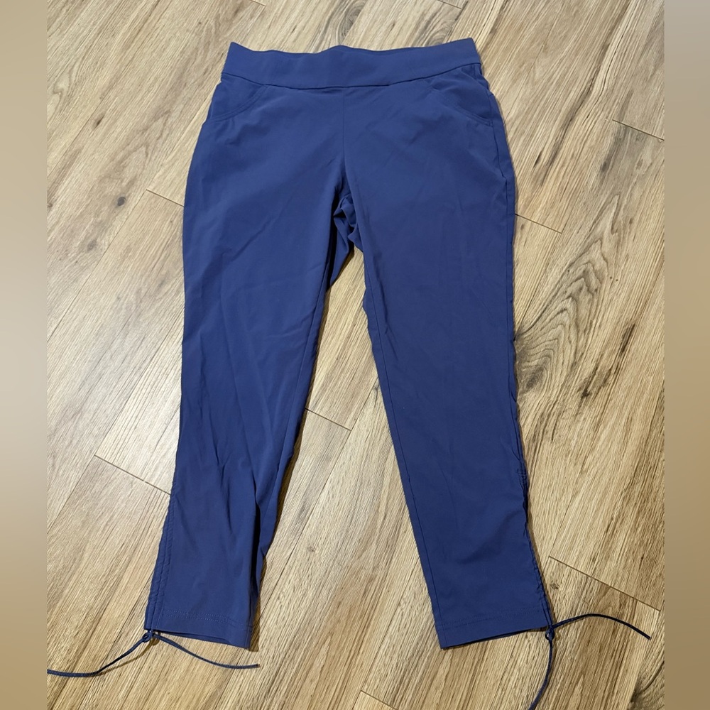 Columbia All seasons Pull on Pants Women's Navy Blue Size L